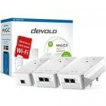 Devolo Magic 2 WiFi NEXT Whole Home WiFi Kit 2x LAN Pass Thru 3x Plugs Multi User MIMO Technology Plug and Play 8DEV8627