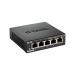 D Link DGS 105 5 Port Gigabit Ethernet Unmanaged Metal Housing Desktop Switch 8DLDGS105B