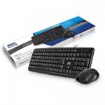 Dynamode USB Standard 104 Key Keyboard And Mouse Black 8DYNKM9014