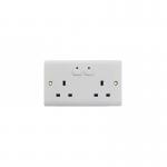 EnerGenie Mi Home Double Socket Outlet White 8ENMIHO007