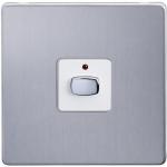 EnerGenie Mi Home Style Light Switch Steel 8ENMIHO026