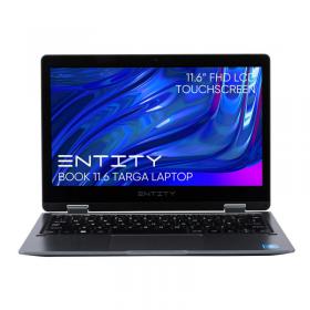 Entity Book Targa 11.6 Inch Touchscreen Intel Celeron N4020 4GB RAM 128GB SSD Intel UHD Graphics 600 Windows 11 Home Notebook 8ENT10442899