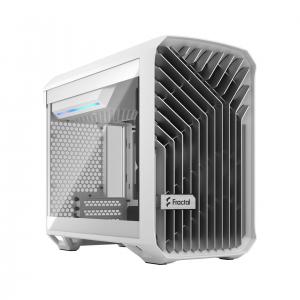 Image of Fractal Design Torrent Nanon White Tempered Glass Clear Tint Mid Tower