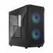 Fractal Design Focus 2 ATX RGB Black TG Clear Tint PC Case 8FR10361703