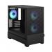 Fractal Design Pop Mini Air mATX Tower RGB Black TG Clear PC Case 8FR10361717