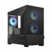 Fractal Design Pop Mini Air mATX Tower RGB Black TG Clear PC Case 8FR10361717