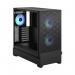 Fractal Design Pop Air RGB Tempered Glass Mid Tower Black Clear Tint ATX PC Case 8FR10361722