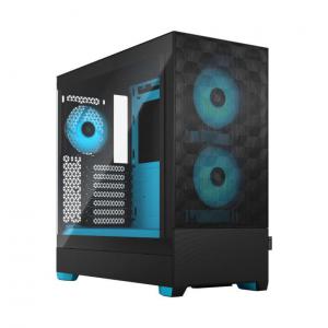 Image of Fractal Design POP Air RGB Tempered Glass Cyan Core Tower PC Case