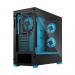 Fractal Design POP Air RGB Tempered Glass Cyan Core Tower PC Case 