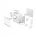 Fractal Design Pop Air ATX Tower White TG Clear Tint PC Case 8FR10361728