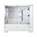 Fractal Pop Mini Air RGB MicroATX White Tempered Glass Clear Tint PC Case 8FR10362420