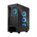 Fractal Meshify 2 Compact Lite RGB Black Tempered Glass Light Tint Mid Tower PC Case 8FR10366481