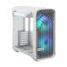 Fractal Design Torrent Compact RGB White Tempered Glass Clear Tint Mid Tower PC Case