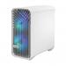 Fractal Design Torrent Compact RGB White Tempered Glass Clear Tint Mid Tower PC Case