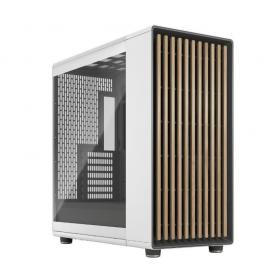 Fractal Design North XL Tempered Glass Clear Tint Chalk White Mid Tower PC Case 8FR10433023