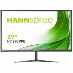 Hannspree HC270PPB 27 Inch 1920 x 1080 Full HD Resolution VGA HDMI DisplayPort LED Curved Monitor 8HAHC270PPB