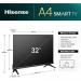 Hisense 32A4NTUK 32 INCH HD Smart TV 