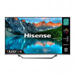 Hisense U7QF 50 Inch 3840 x 2160 4K Ultra HD Resolution 120Hz Refresh Rate 2x USB 2.0 Ports 4x HDMI Ports Black Silver Smart TV 8HI50U7QFT