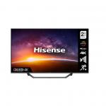 Hisense A7G 55 Inch 3840 x 2160 4K Ultra HD Resolution 60Hz Refresh Rate 1x USB 2.0 Port 3x HDMI Ports Grey Smart TV 8HI55A7GQT