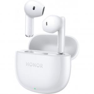 Honor X6 Bluetooth Wireless White Earbuds with Charging Case