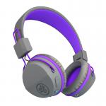 JLab Audio JBuddies Kids Wireless Headphones Grey Purple 8JL10332526