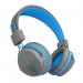 JLab Audio JBuddies Studio Kids Grey and Blue Bluetooth Wireless Headphones 8JL10332527