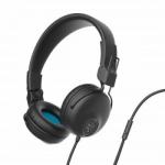 JLab Audio Studio Wired On Ear Headphones Studio Comfort C3 Sound 20 to 20000Hz Frequency 3.5mm Connector In Line Microphone Black 8JLHASTUDIORBLK4