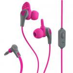 JLab JBuds Pro Wired Earphones Pink Grey