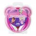 JVC Kids On Ear Wired Tinyphones Pink Purple and White 8JVHAKD7PNE