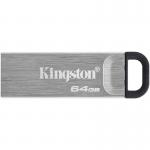 Kingston Technology 64GB Kyson USB3.2 Gen 1 Metal Capless Design Flash Drive 8KIDTKN64GB