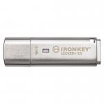 Kingston Technology IronKey Locker Plus 50 16GB USB Type-A 3.2 Gen 1 Flash Drive Silver 8KIIKLP5016GB