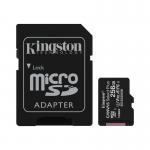 Kingston Technology Canvas Select Plus 256GB MicroSDXC Memory Card and Adapter 8KISDCS2256GB
