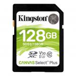 Kingston Technology Canvas Select Plus 128GB Class 10 SDXC Memory Card 8KISDS2128GB