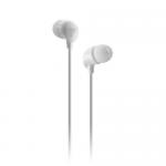 Fresh Wired Earphones with Mic White