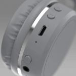 Metro X Bluetooth Headphones Grey