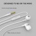 KitSound Wired Mini Earphones White