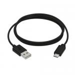 KIT 1m 2.0 USB C to USB A Cable Black 8KTCAUSBDAT2