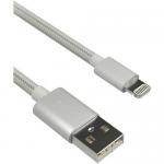 KIT 1m Lightning to USB A Cable Silver