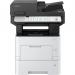 The photo displays a sleek Kyocera Laser Printer, model ECOSYS MA5500ifx. Its high-quality printing capabilities of 1200 x 1200 DPI produce sharp and crisp monochrome documents. This multifunctional printer is perfect for the busy office environment.