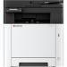 This image shows a Kyocera Colour Laser Printer, specifically the MA2101cwfx model. It has a resolution of 1200 x 1200 DPI and is capable of printing A4 size documents. This printer also functions as a multifunction printer.