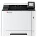 The Kyocera Colour Laser Printer ECOSYS PA 2101cx has a sleek black design with a user-friendly control panel. Its compact size and high resolution capabilities make it a great option for printing professional-quality color documents up to A4 size. The durable Kyocera technology ensures fast and efficient printing every time.