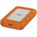 LaCie Rugged 2TB USB C and USB 3.0 2.5 Inch Portable Orange External Hard Drive 8LASTFR2000800