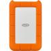 LaCie Rugged 1TB NVMe USB C Orange External Solid State Drive 8LASTHR1000800