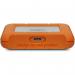 LaCie Rugged 1TB NVMe USB C Orange External Solid State Drive 8LASTHR1000800