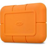 LaCie Rugged 2TB USB C Orange External Solid State Drive 8LASTHR2000800