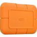 LaCie Rugged 2TB USB C Orange External Solid State Drive 8LASTHR2000800