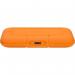 LaCie Rugged 2TB USB C Orange External Solid State Drive 8LASTHR2000800