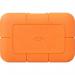 LaCie Rugged 2TB USB C Orange External Solid State Drive 8LASTHR2000800