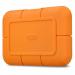 LaCie 4TB Rugged USB-C 2.5 Inch NVMe Orange External Solid State Drive 8LASTHR4000800