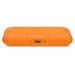 LaCie 4TB Rugged USB-C 2.5 Inch NVMe Orange External Solid State Drive 8LASTHR4000800